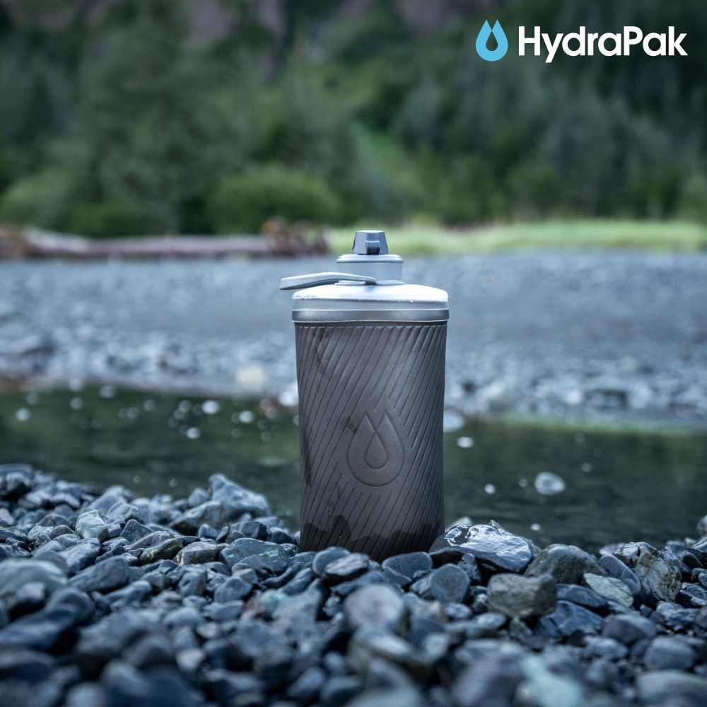 Hydrapak  Flux 1.5L 軟式水瓶 / 遠古灰