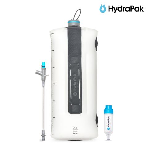 HydraPak Seeker+Filter 6L 摺疊儲水袋+濾水器 / 透明