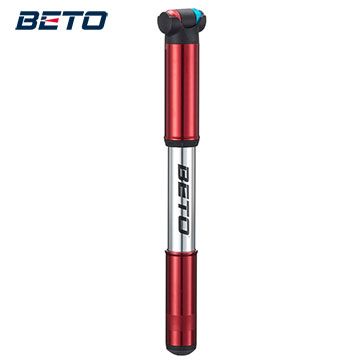 BETO TH Pump 3 攜帶式打氣筒【紅色 | 鋁合金汽缸】