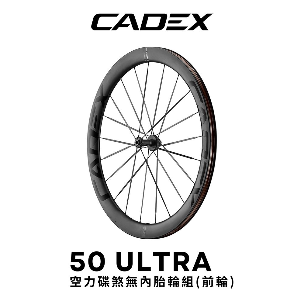 Giant 捷安特 CADEX 50 ULTRA空力碟煞前輪組_前輪組595g