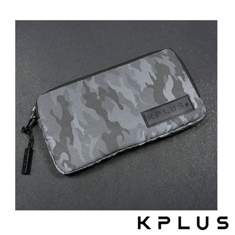 KPLUS 防潑水騎行小包Classic基本款(適用iPhone6/7/8/X)-反光雪地迷彩