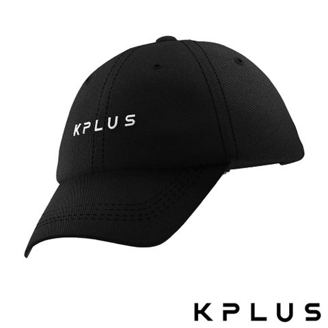 KPLUS LOGO款運動休閒棒球帽/老帽-黑