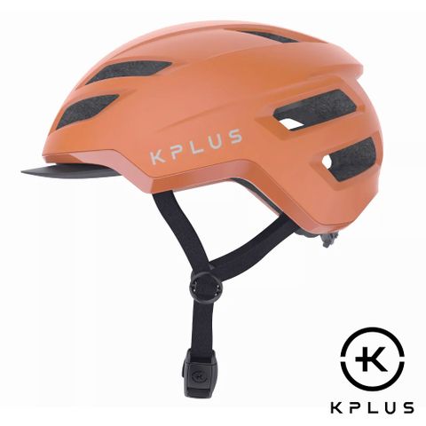 KPLUS 單車安全帽C系列城市休閒RANGER Helmet-焦糖橘