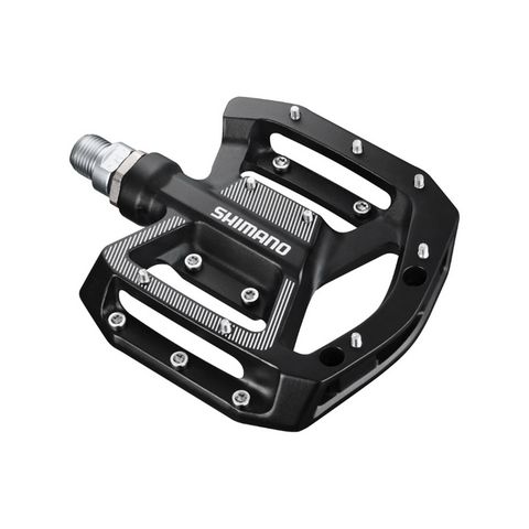 【SHIMANO】PD-GR500 登山車踏板 黑色▼耐用的多功能平面踏板，適合各種地形及不同騎乘風格▼