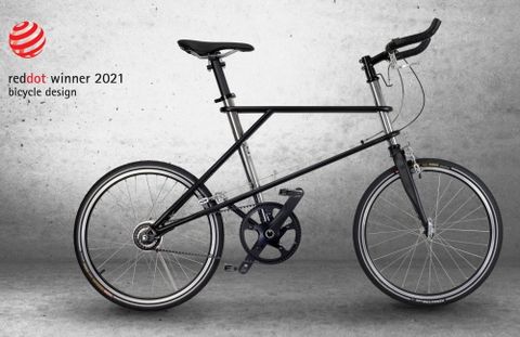 CVM™ GA8 碳纖皮帶小徑車 單車 腳踏車（經典款）2021紅點設計大獎