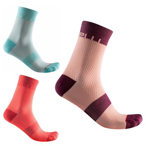 CASTELLI 蠍子 VELOCISSIMA 12 SOCK 運動騎行車襪