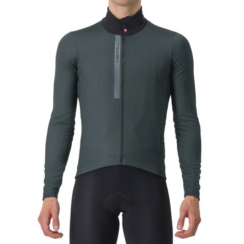 【CASTELLI】蠍子 ENTRATA THERMAL JERSEY 運動騎行長袖車衣