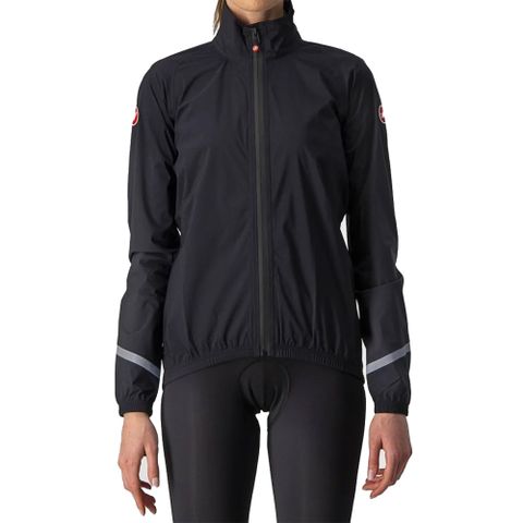 【CASTELLI】蠍子 EMERGENCY 2 W RAIN JACKET 運動騎行長袖車衣 風雨衣 夾克 外套 女款