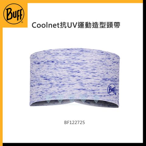 BUFF [] BF122725 Coolnet抗UV 運動造型頭帶 - 薰衣草條紋