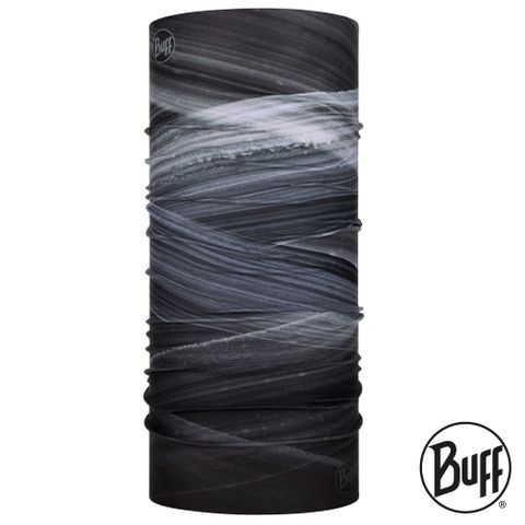 《BUFF》經典頭巾Plus-墨色旋風 BF123436-901