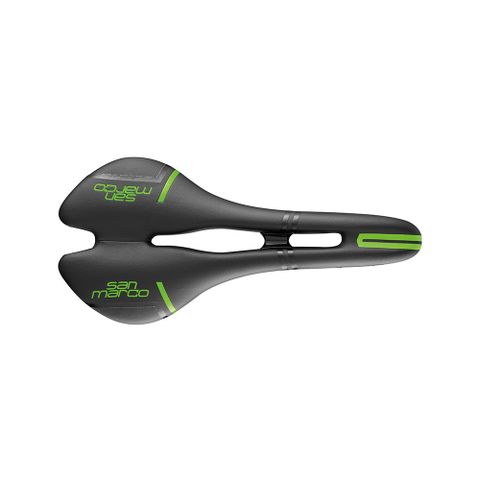 【Selle San marco】ASPIDE RACING(開口)/CANNONDALE綠-MY15顏色 901LN001G 177克 132X277