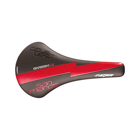 Selle San Marco REGALE CARBON FX 黑底紅閃電 寬 499WW13TEAM1 149克 148X278