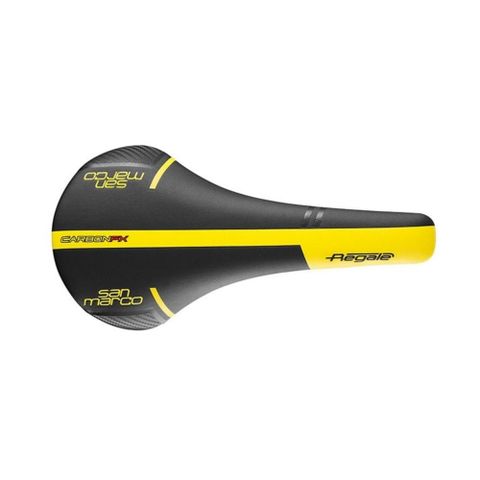 Selle San Marco REGALE CARBON FX CARBON/MAVIC黃-MY15顏色版 499WN001Y 145克 138X278