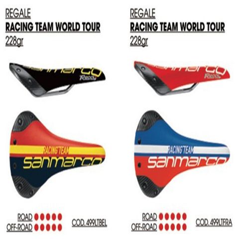 Selle San Marco 特別版 REGALE RACING TEAM 藍白紅 499LTFRA 228克 152X278