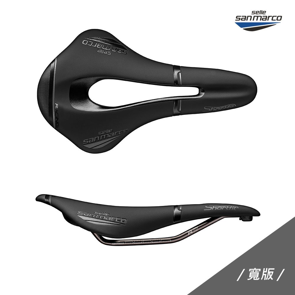 Selle San Marco 坐墊 SHORTFIT OPEN-FIT RACING 277LW401  黑