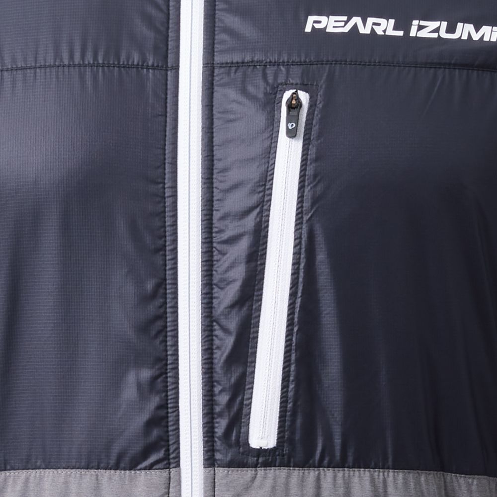 PEARL iZUMi 3700-BL-3 輕量 5度C 保暖防風長車衣 黑灰