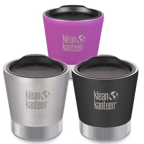 Klean Kanteen 美國不鏽鋼保溫鋼杯237ml(附杯蓋)