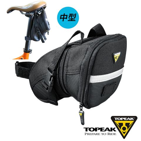 TOPEAK Aero Wedge Pack Medium空氣力學低風阻後座墊袋-中型