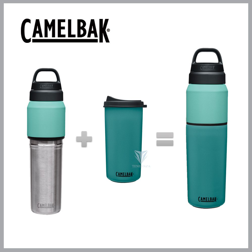 CamelBak  500ml MultiBev 二合一不鏽鋼隨行保溫瓶(保冰)-地中海藍