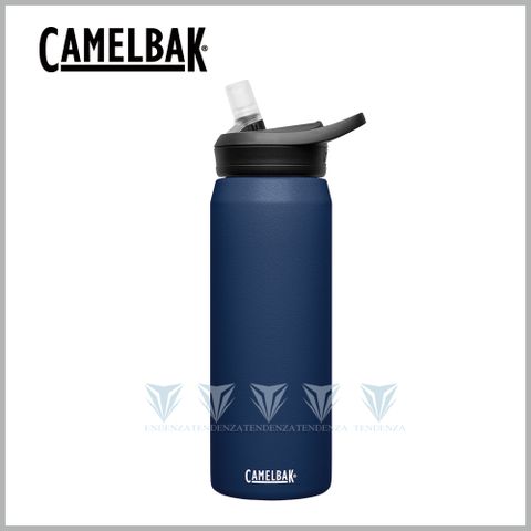 CamelBak 750ml eddy+多水吸管保冰/溫水瓶 海軍藍