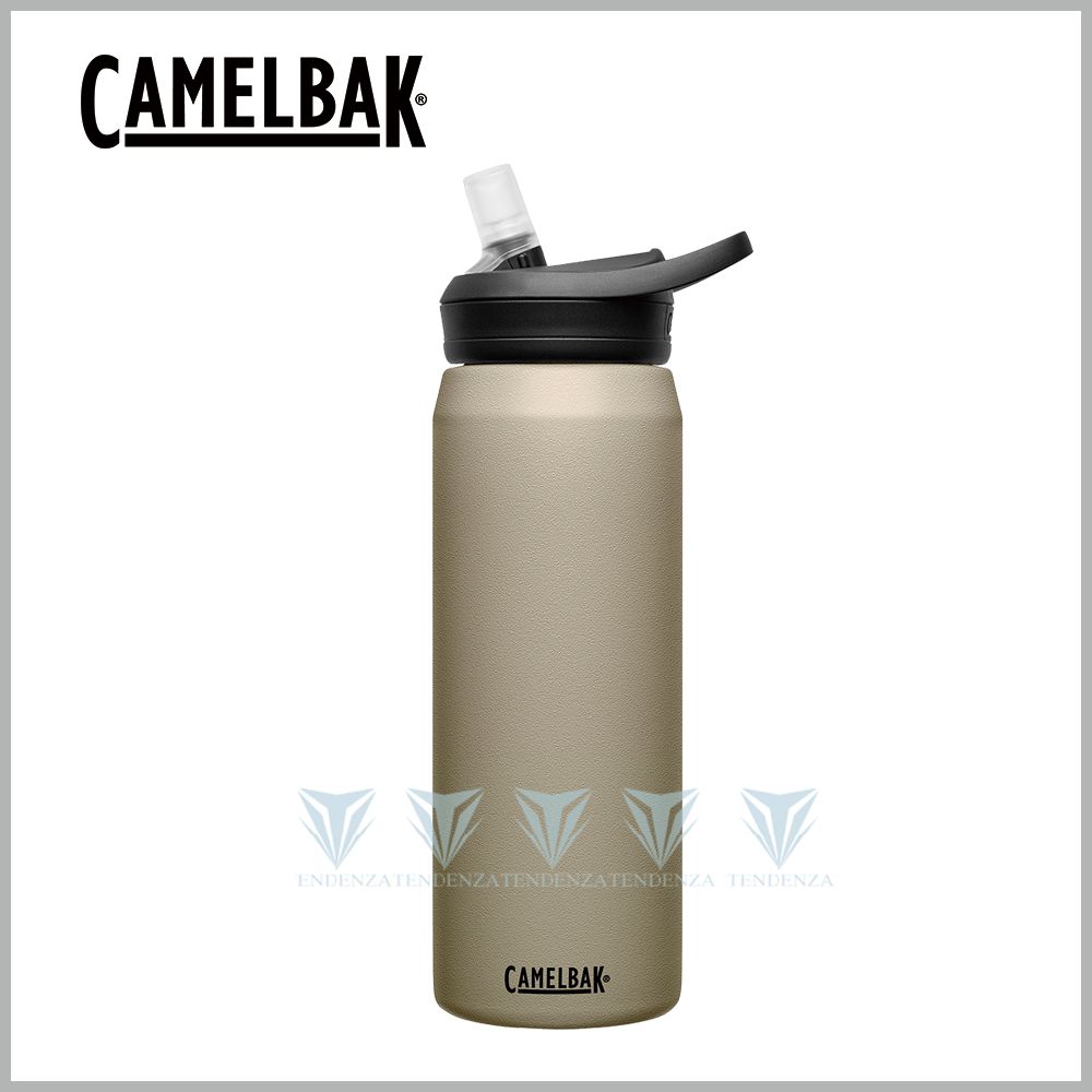 CamelBak  750ml eddy+多水吸管保冰/溫水瓶 淺沙漠