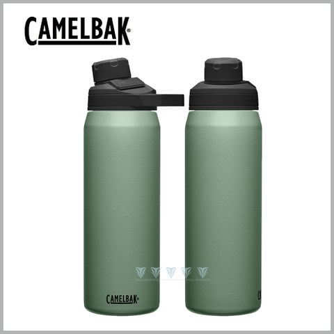 CamelBak 750ml Chute Mag不鏽鋼戶外運動保溫瓶(保冰) 灰綠