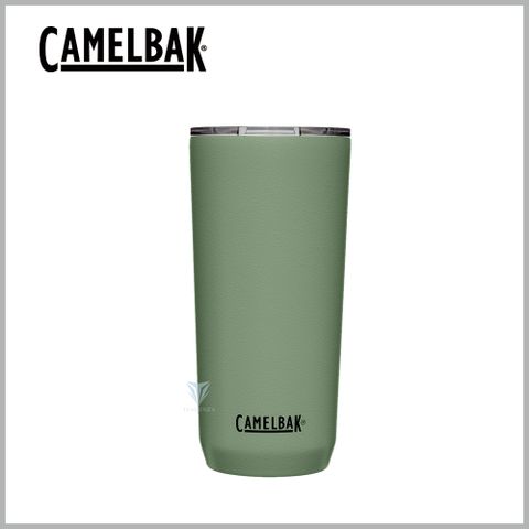 CamelBak 【美國】600ml Tumbler 不鏽鋼雙層真空保溫杯(保冰)-灰綠