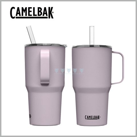 CamelBak 710ml Straw Mug 雙層不鏽鋼吸管馬克杯(保冰) 天空紫