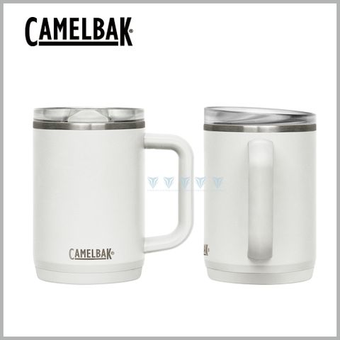 CamelBak  500ml Thrive Mug 防漏不鏽鋼日用保溫馬克杯(保冰) 經典白