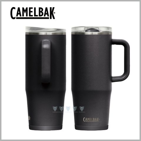 CamelBak 1000ml Thrive Mug 防漏不鏽鋼日用保溫馬克杯(保冰) 濃黑