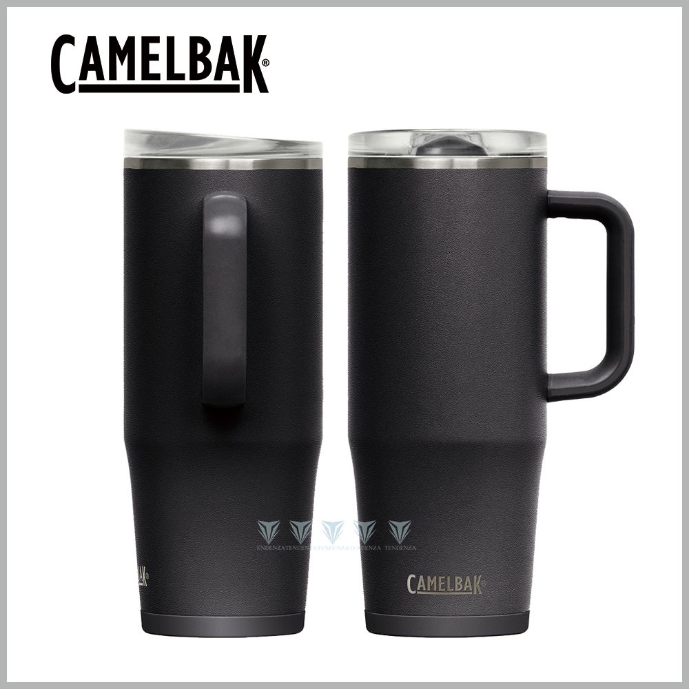 CamelBak  1000ml Thrive Mug 防漏不鏽鋼日用保溫馬克杯(保冰) 濃黑