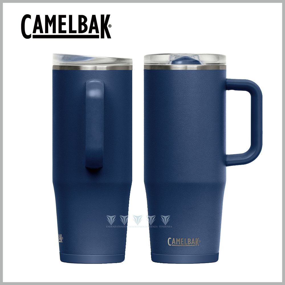 CamelBak  1000ml Thrive Mug 防漏不鏽鋼日用保溫馬克杯(保冰) 海軍藍