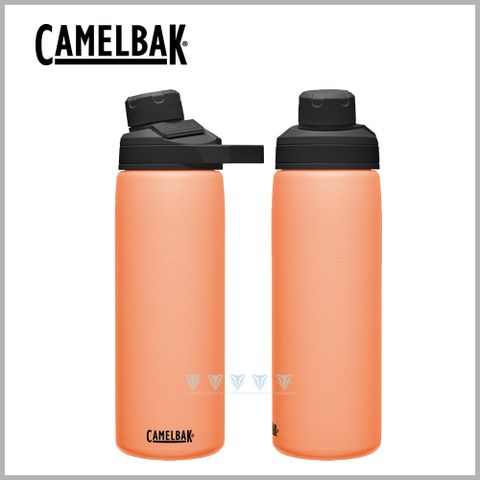 CamelBak 600ml CHUTE MAG 戶外運動保冰/溫水瓶 日出橘