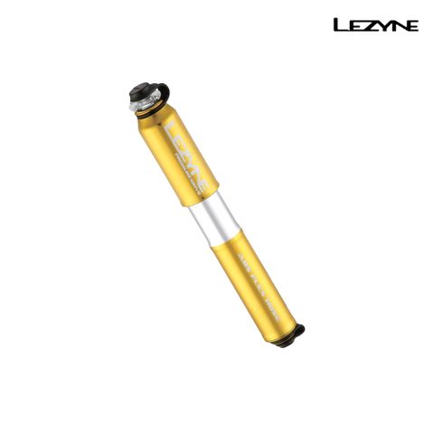 LEZYNE 高壓手握打氣筒(120 PSI) PRESSURE DRIVE S 金/亮銀