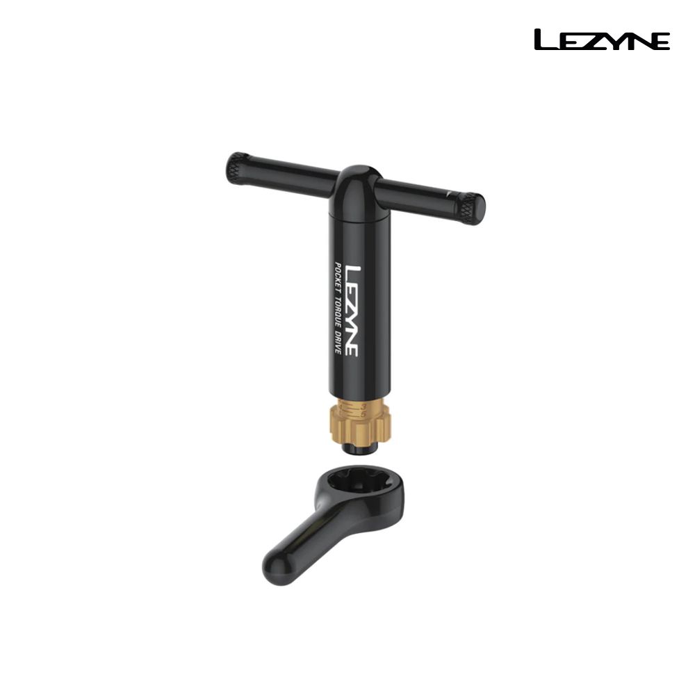 LEZYNE 口袋型扭力板手組/POCKET TORQUE DRIVE 黑/金