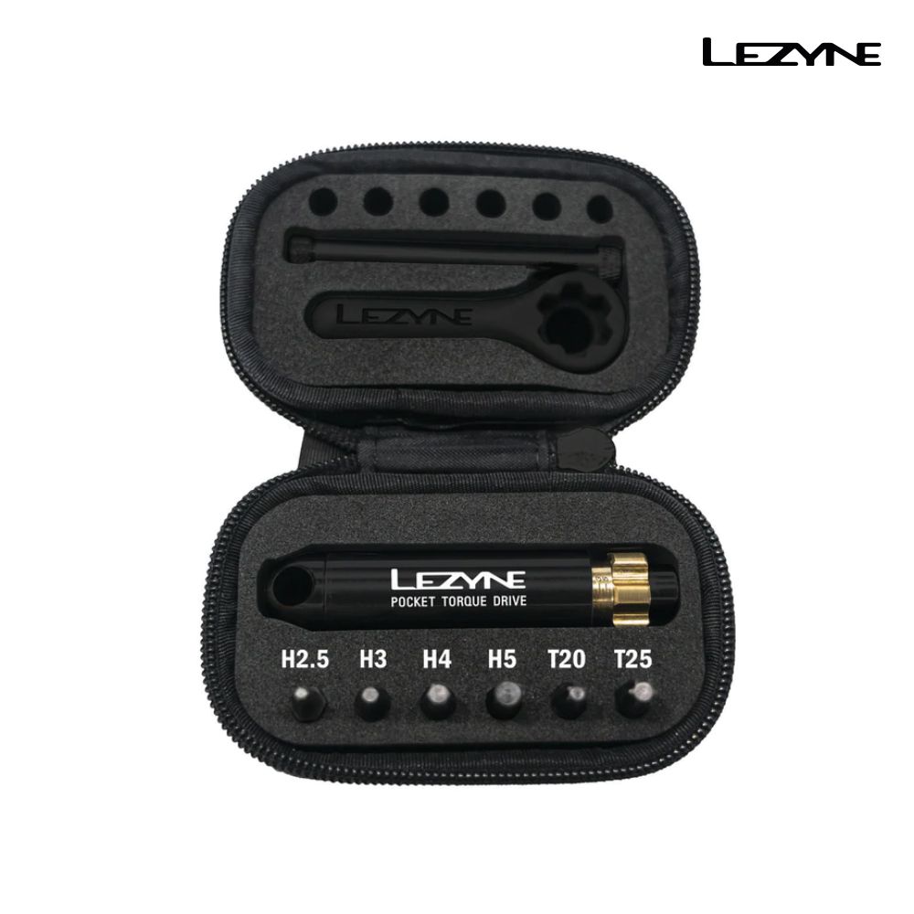 LEZYNE 口袋型扭力板手組/POCKET TORQUE DRIVE 黑/金