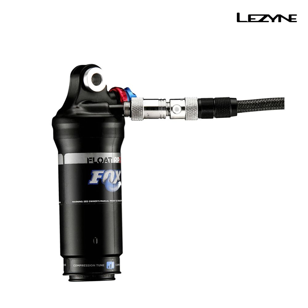 LEZYNE 美/法/避震器三用氣嘴頭(白鐵)