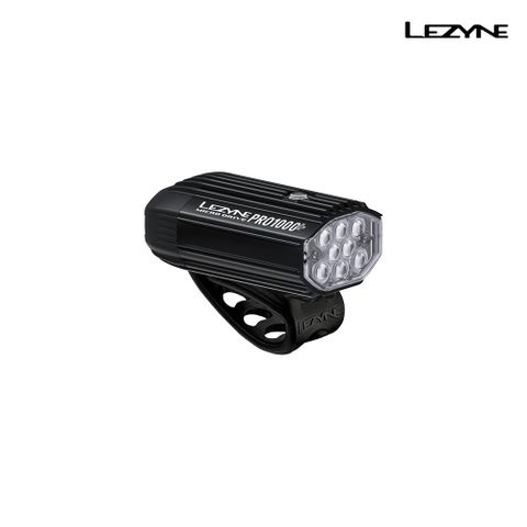 LEZYNE 前燈 MICRO DRIVE PRO 1000+ 黑