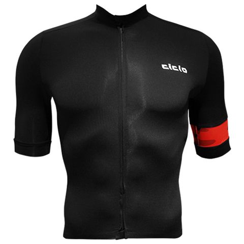 CICLO SS PRO LIGHT JERSEY 男短車衣-紅迷彩