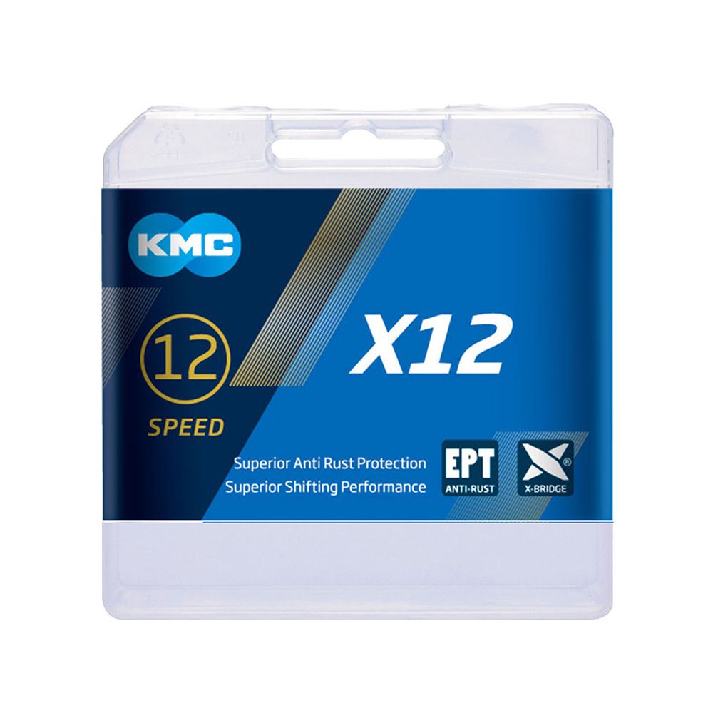 KMC 鏈條 12速 環保防鏽 126目 銀