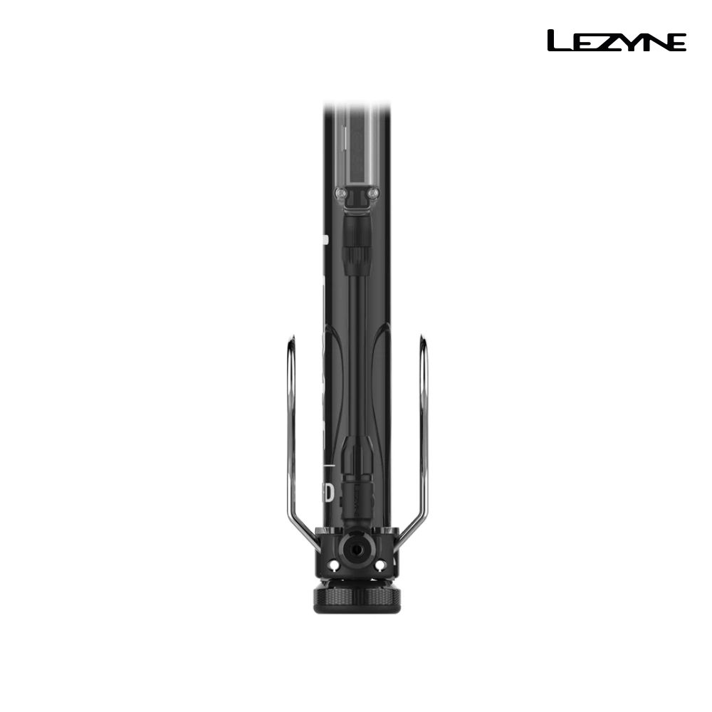 LEZYNE 旅行用鋁製立式打氣筒/DIGITAL TRAVEL FLOOR DRIVE + ABS 1 亮黑