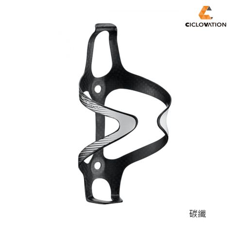 【CICLOVATION】太極工藝碳纖水壺架 珍珠白