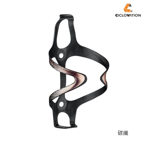 【CICLOVATION】太極工藝碳纖水壺架 玫瑰金