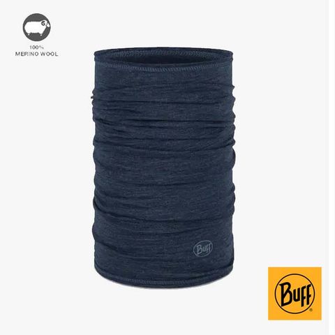 【Buff】|西班牙| 午夜藍 merino wool美麗諾羊毛素面頭巾-舒適_BF113010-779