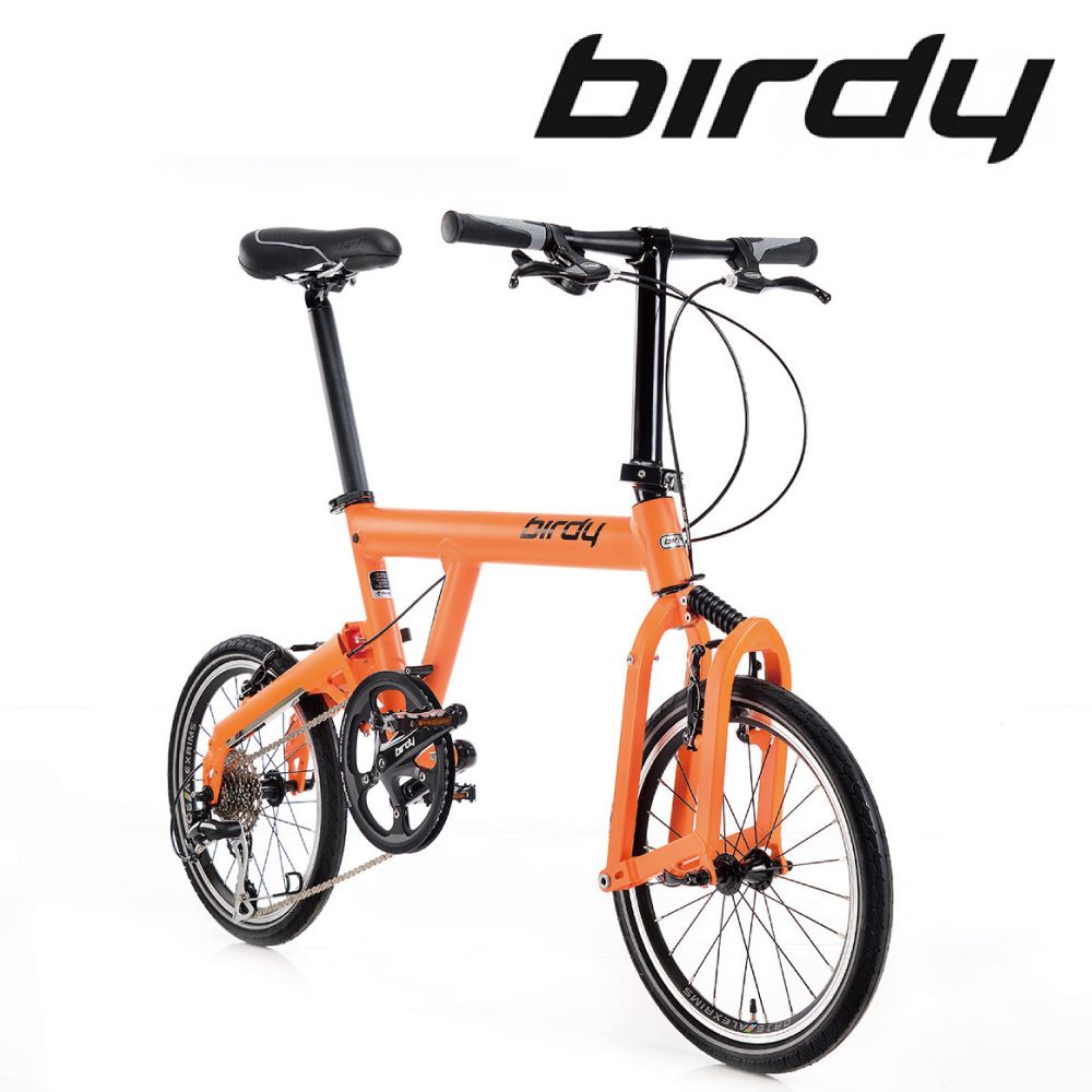  【門市自取限定】Birdy New Classic Birdy/18吋/8速平光橘