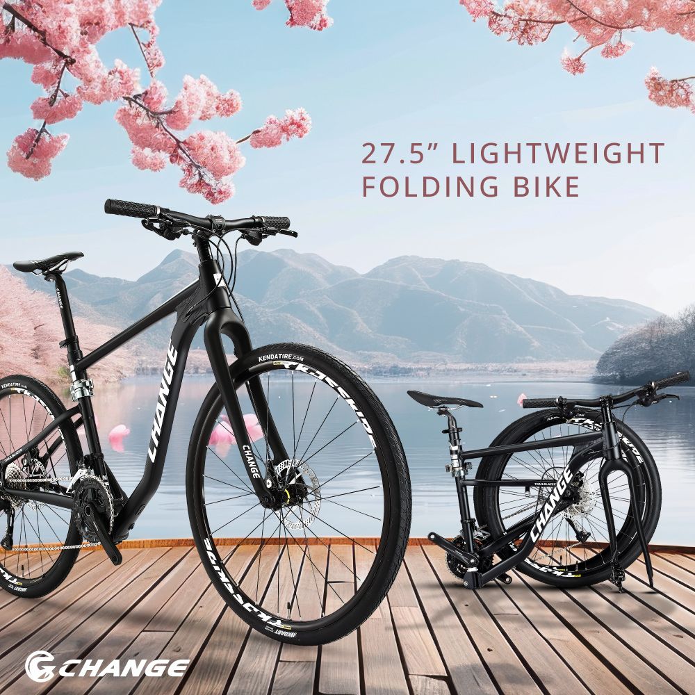 CHANGE DF-910K 11.3kg 輕量 折疊車 Shimano 27速 適用環島 旅行