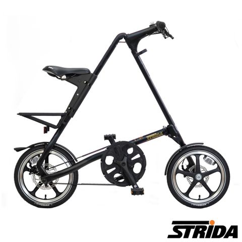 STRIDA 英國速立達 16吋LT版 單速碟剎/皮帶傳動/折疊後可推行/三角形單車-共4色