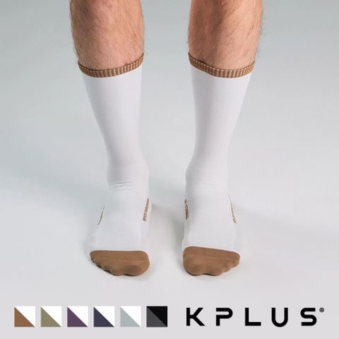 《KPLUS》螺紋款加壓機能襪