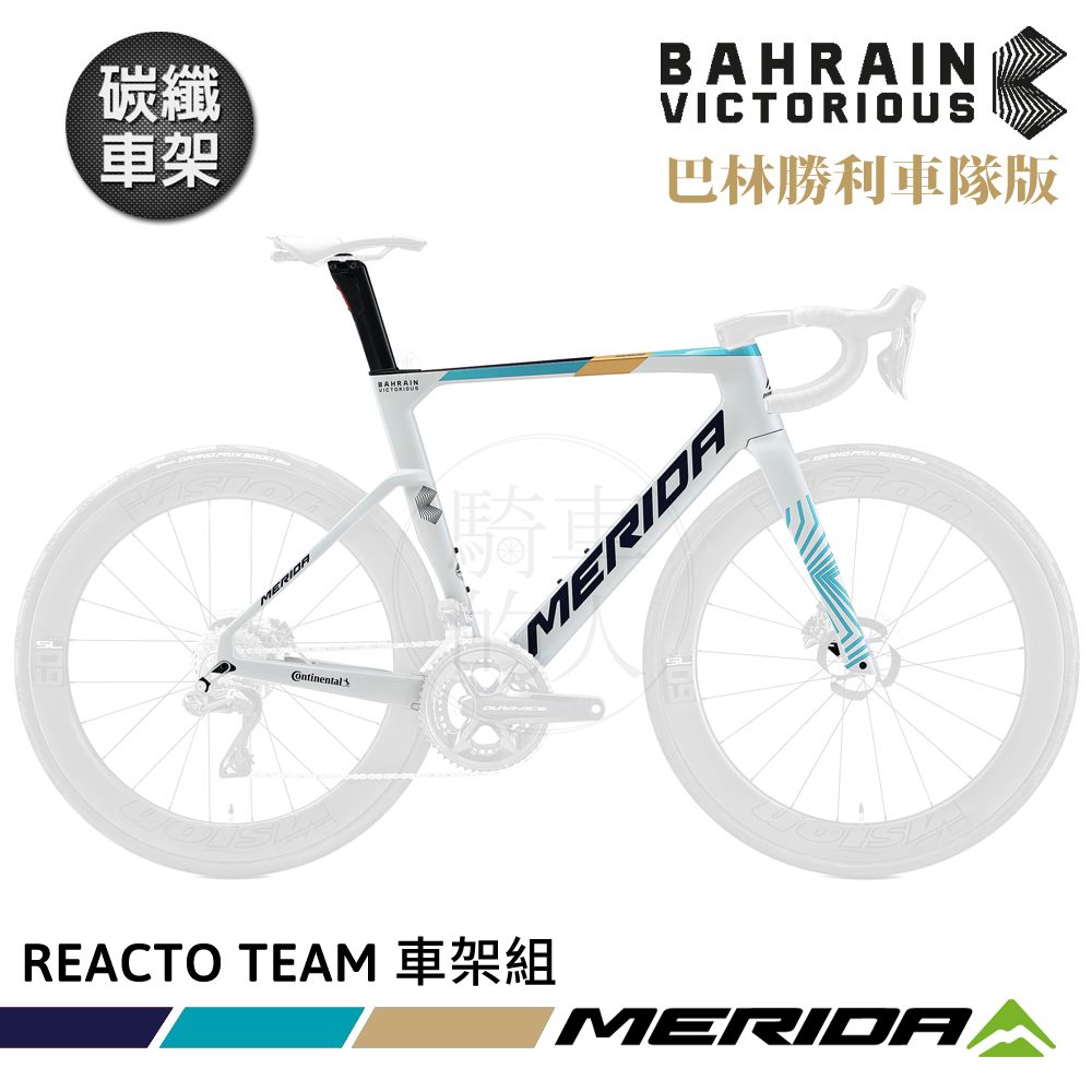 MERIDA 美利達 碳纖車架組 銳克多REACTO TEAM 巴林勝利車隊版 車架組/車架/一級車架/環法賽/公路車/巴林勝利車隊