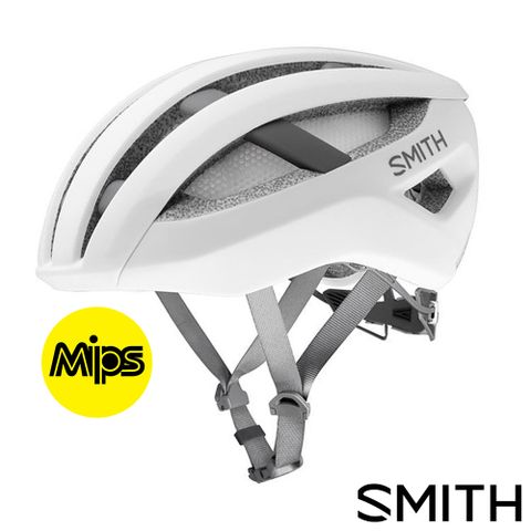 美國SMITH Network MIPS® Koroyd®蜂巢結構單車安全帽-消光白